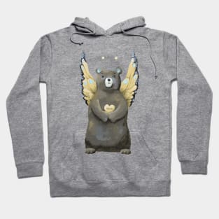 Winged Bear Hoodie